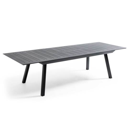 Mesa jardin de aluminio y madera 56x59xh.88 cm conjunto Nautic