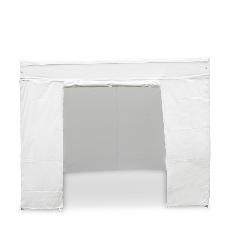 Puerta de pared blanca con cremallera 3m - 300g/m²