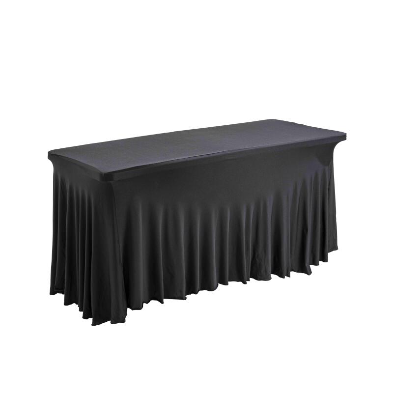 Funda mantel para mesa 162cm negro