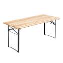 Mesa plegable madera de 8 plazas - 180 cm