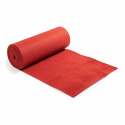 Rollo de alfombra 1x25m 250 g/m2 - Rojo